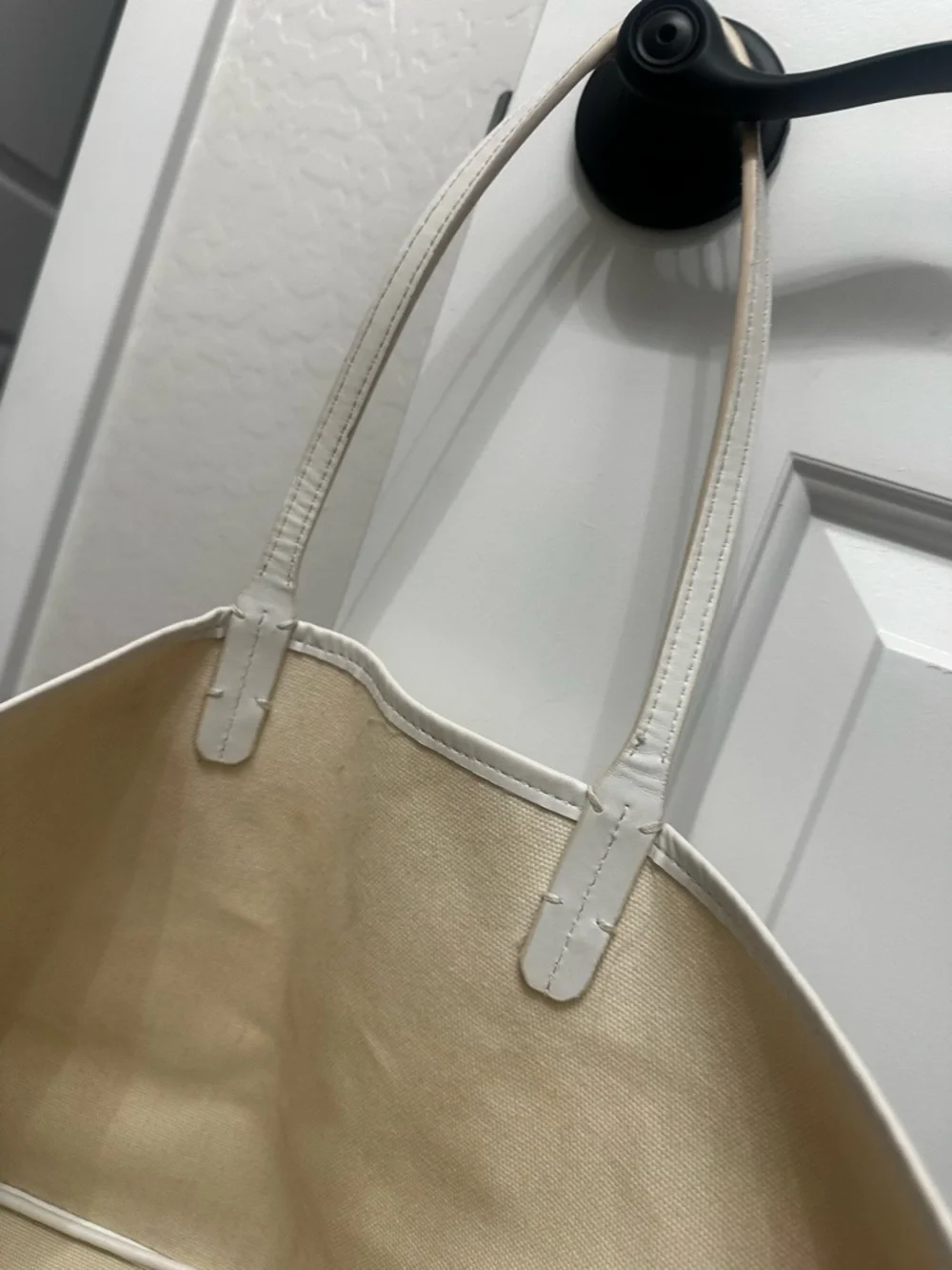 Goyard White Goyardine Coated Canvas St. Louis Tote - Picture 6 of 8